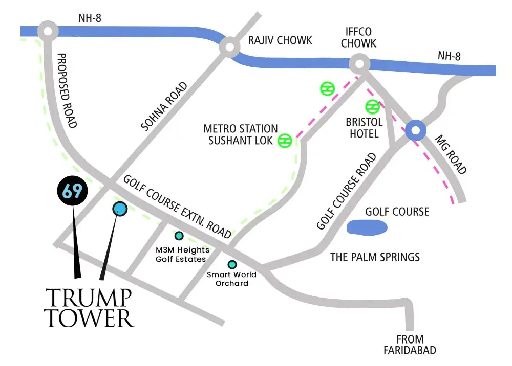 trump towers 2 location